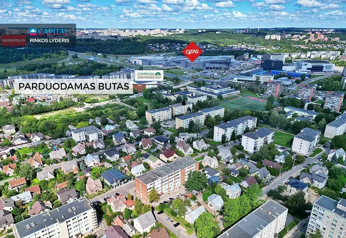 2 kambarių butas Vilniuje, Šnipiškėse