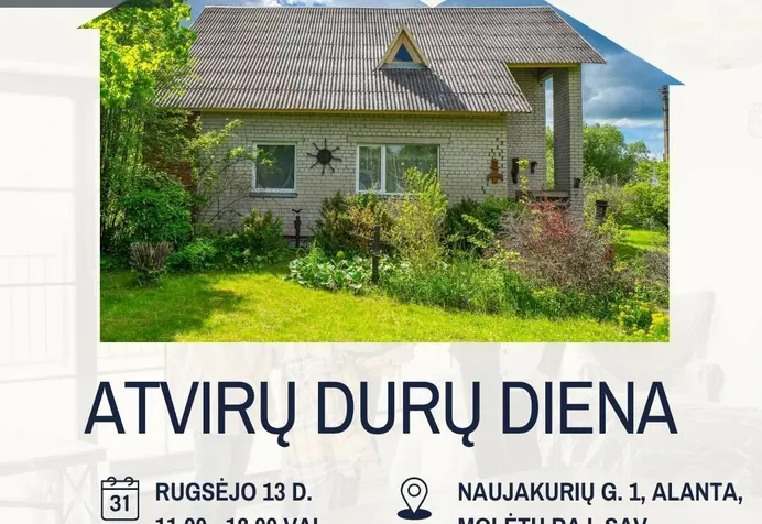 Gyvenamasis namas Molėtų rajono sav., Alantoje