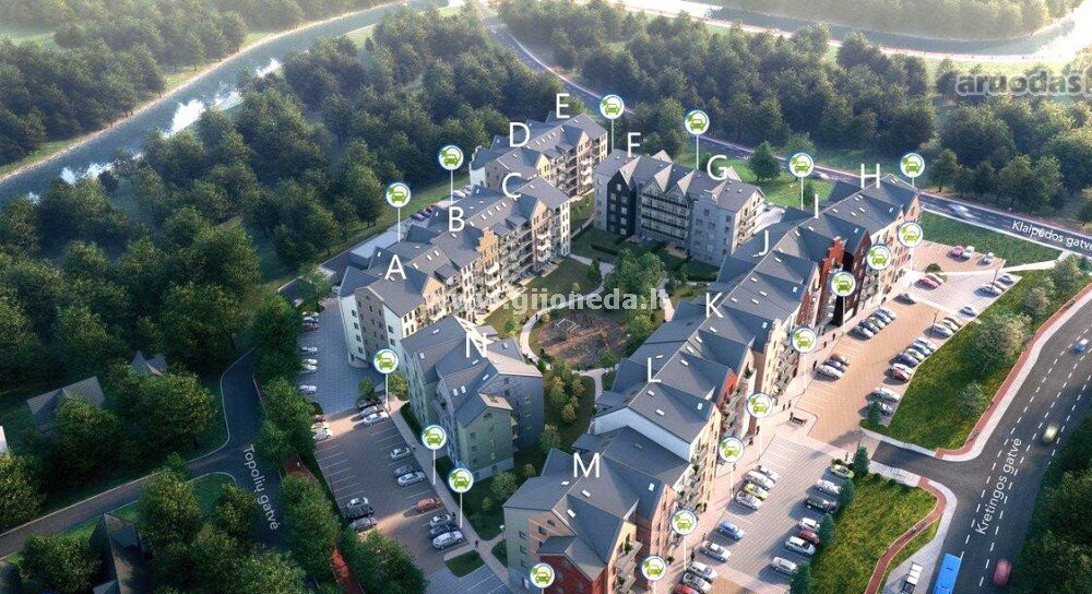 Kretingos g. 98A, Mažojo kaimelio, Klaipėda, 3 kamb. – nuotrauka 4