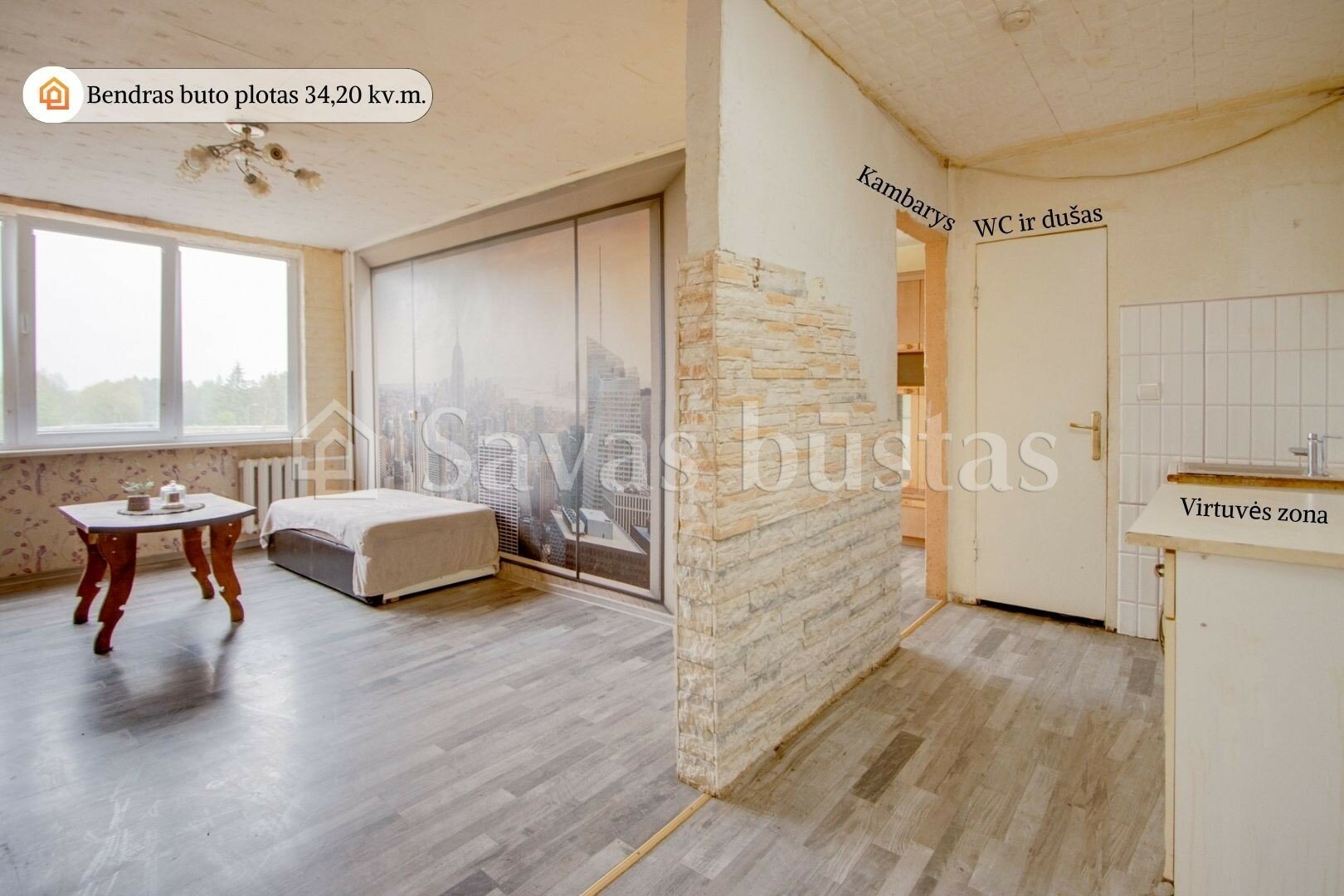 Ringuvos g., Marijampolė, 2 kamb. – nuotrauka 3