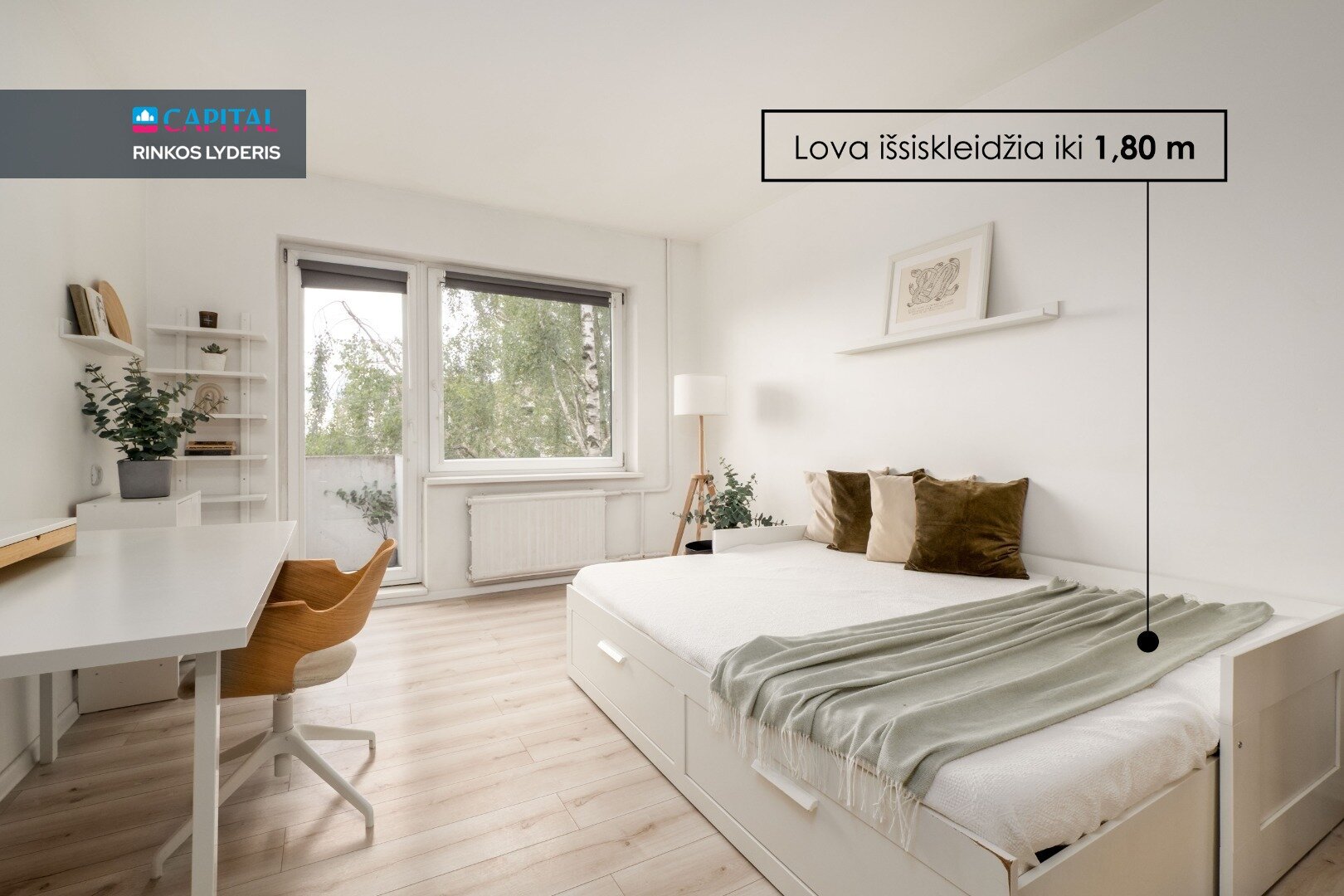 Justiniškės, Vilnius, 1 kamb. – nuotrauka 3