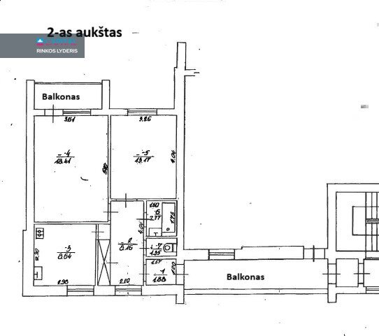 Pilėnai, Panevėžys, 2 kamb. – nuotrauka 5