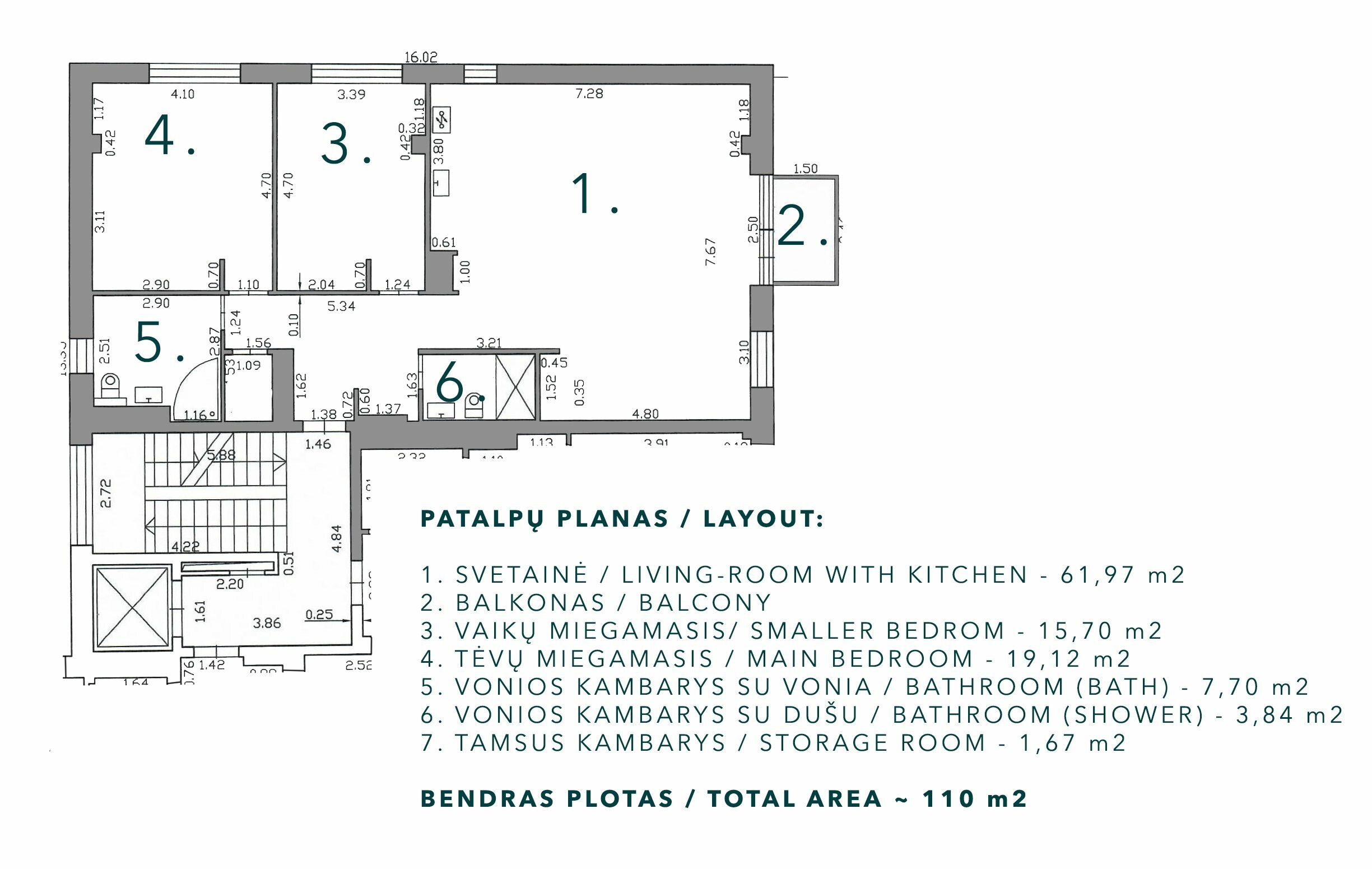 A. Juozapavičiaus g., Šnipiškės, Vilnius, 3 kamb. – nuotrauka 5