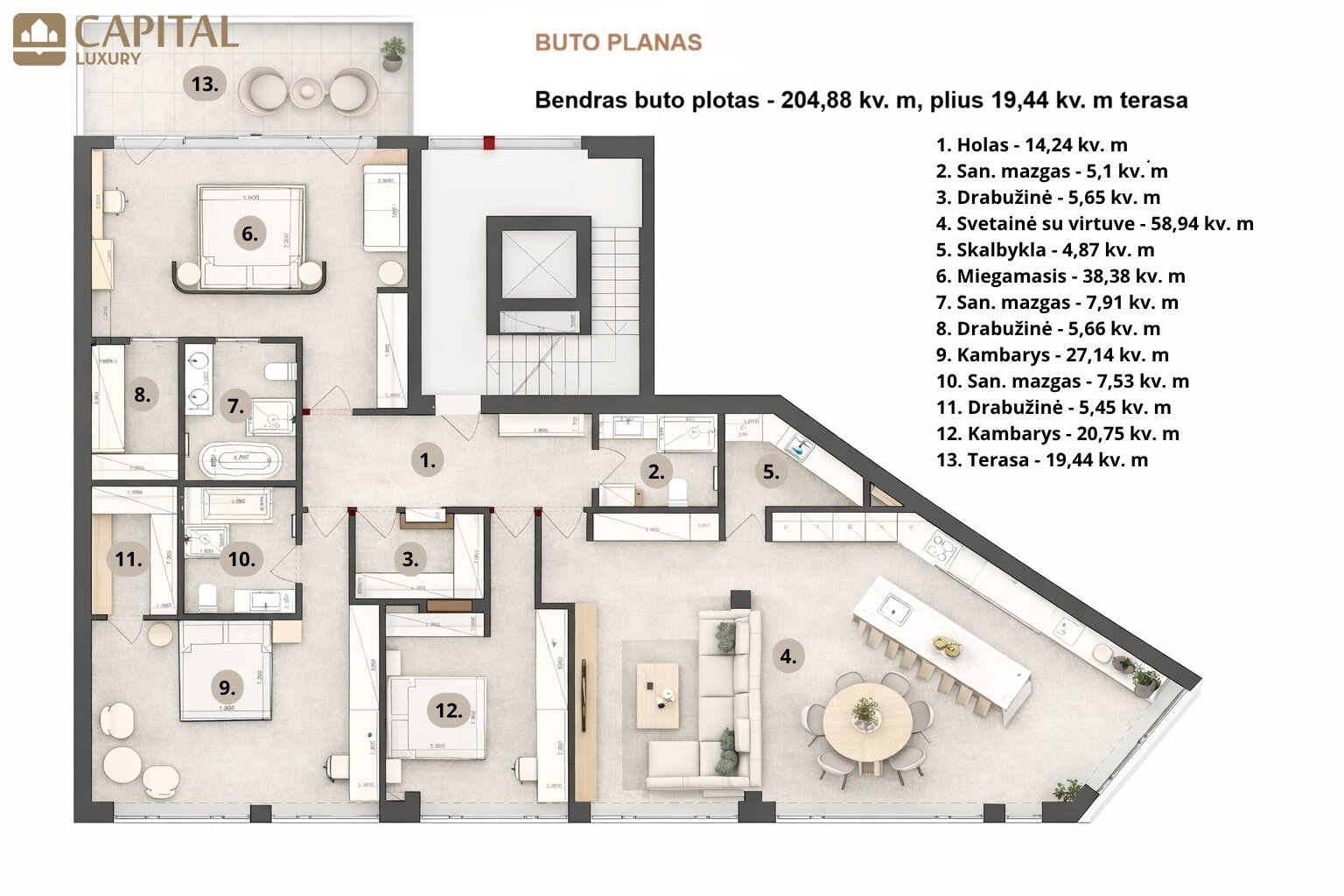 Šiaulių g., Senamiestis, Vilnius, 4 kamb. – nuotrauka 5