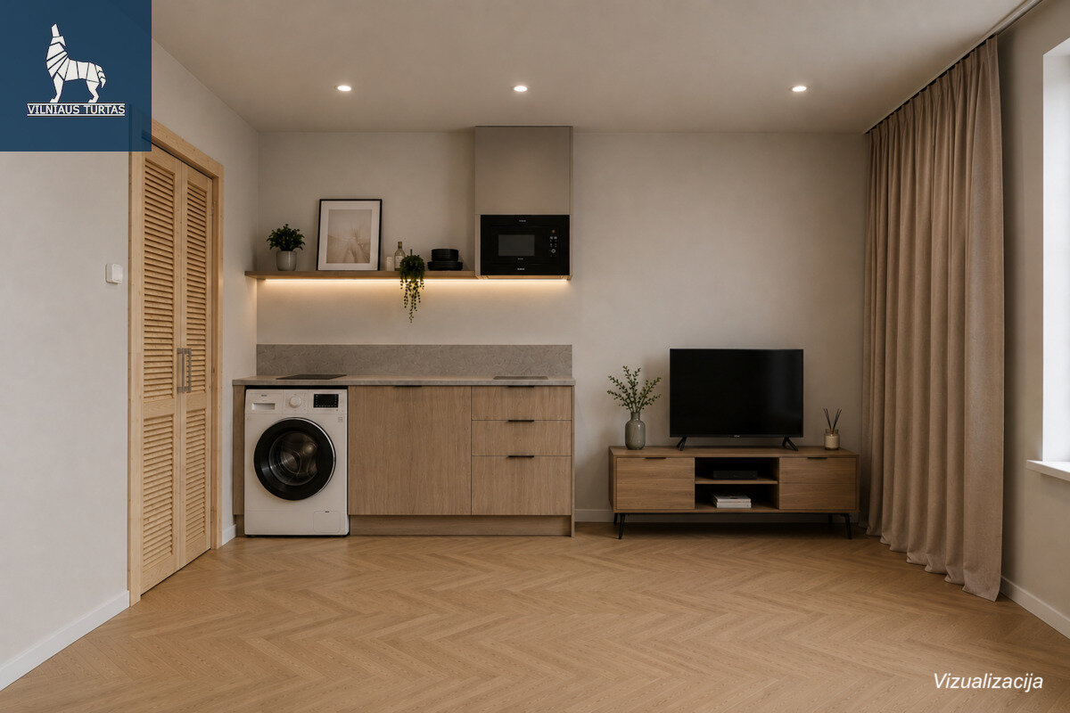 Čiobiškio g., Šeškinė, Vilnius, 1 kamb. – nuotrauka 3
