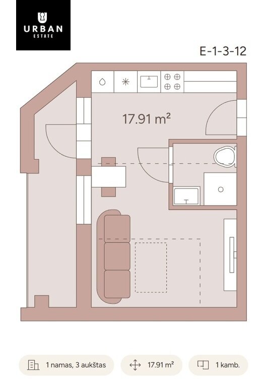 Ežero g., Antežeriai, 1 kamb. – nuotrauka 4