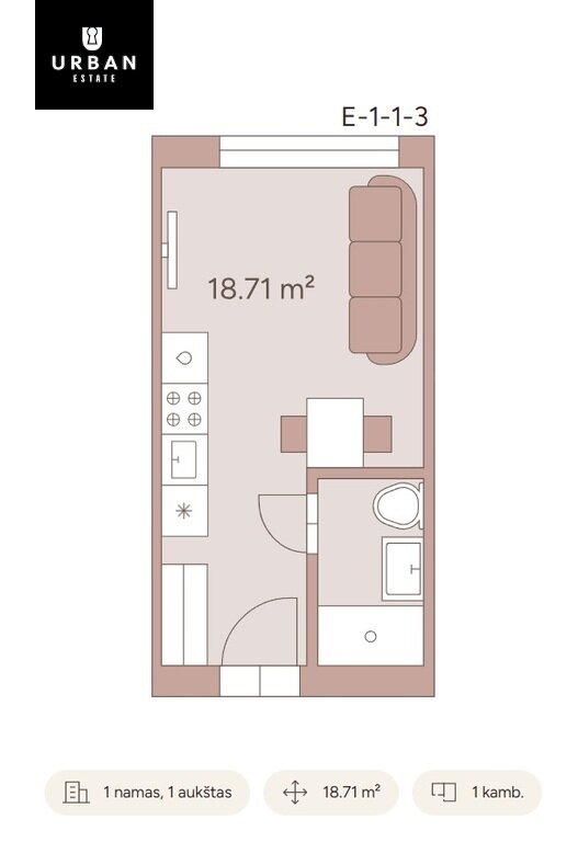 Ežero g., Antežeriai, 1 kamb. – nuotrauka 6