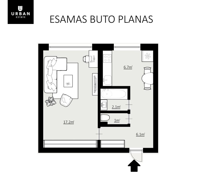 Algimanto Petro Kavoliuko g., Karoliniškės, Vilnius, 2 kamb. – nuotrauka 5