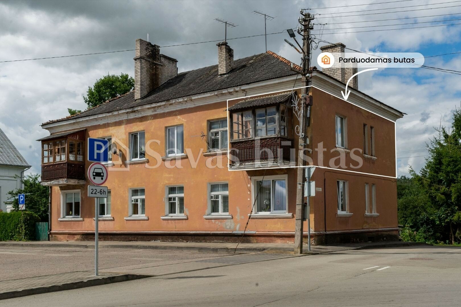 Žolinės a. 17, Vabalninkas, 2 kamb. – nuotrauka 3