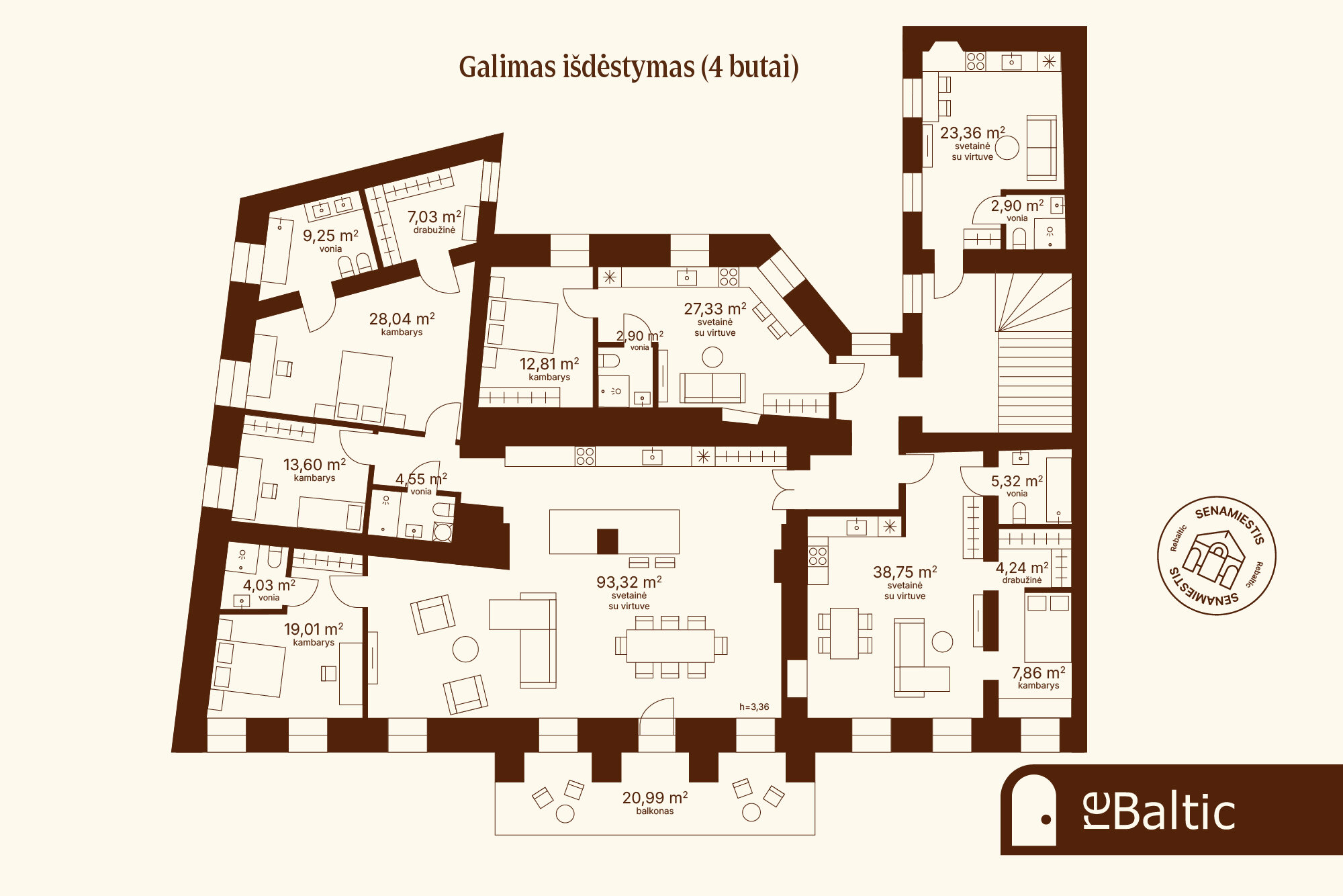Visų Šventųjų g., Senamiestis, Vilnius, 5 kamb. – nuotrauka 5