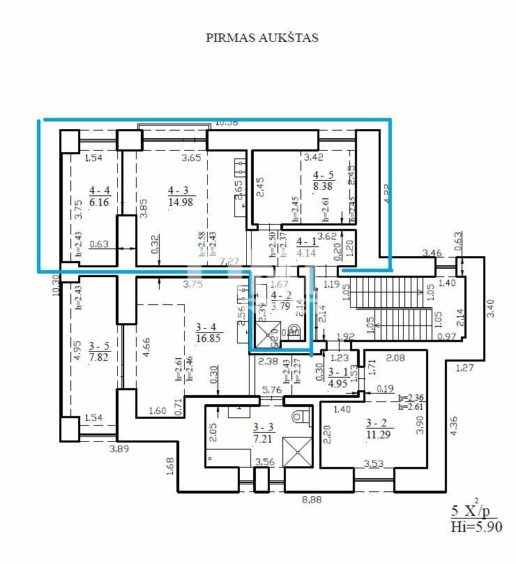 Kopų g. 52, Melnragė, Klaipėda, 2 kamb. – nuotrauka 4