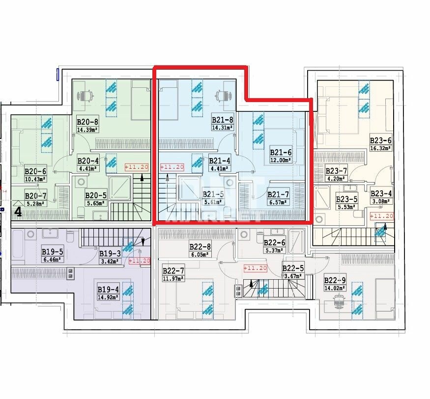 Liepojos g. 7A, Miško, Klaipėda, 3 kamb. – nuotrauka 5