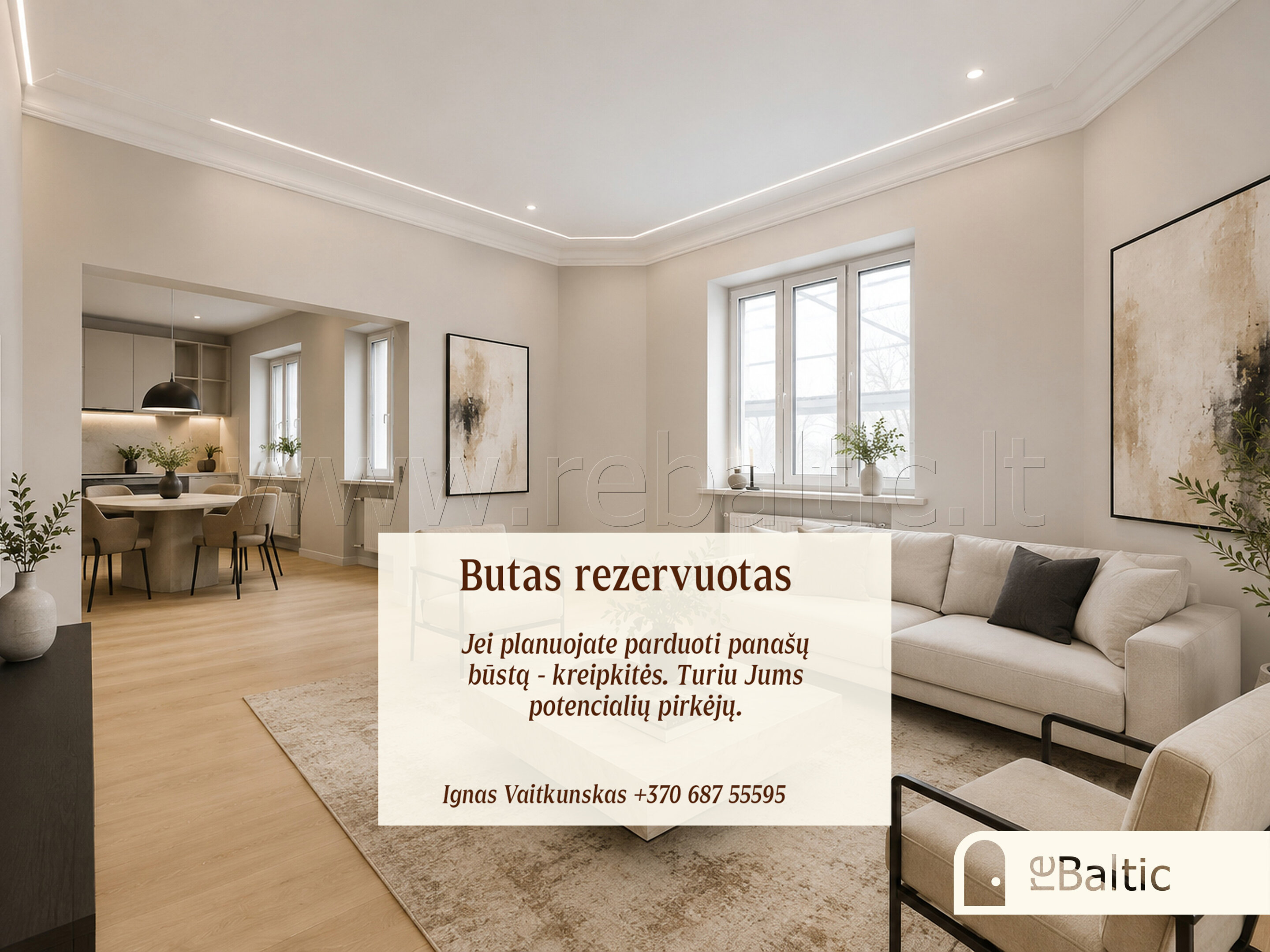 Gedimino pr., Senamiestis, Vilnius, 3 kamb. – image 3