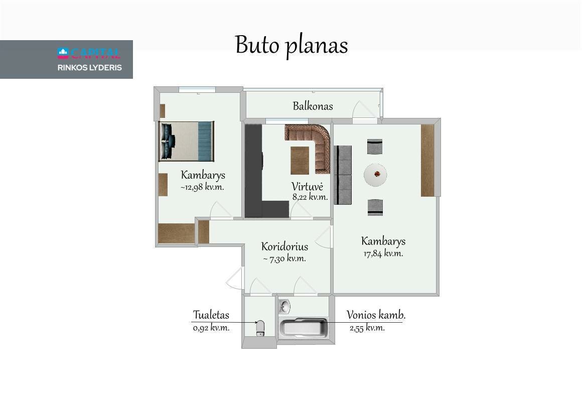 Širvintos, 2 kamb. – nuotrauka 3