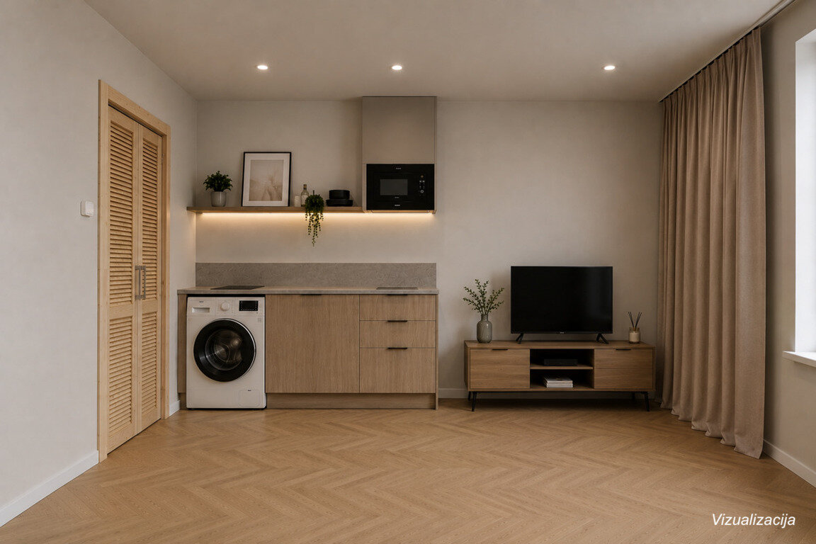 Čiobiškio g., Šeškinė, Vilnius, 1 kamb. – nuotrauka 3