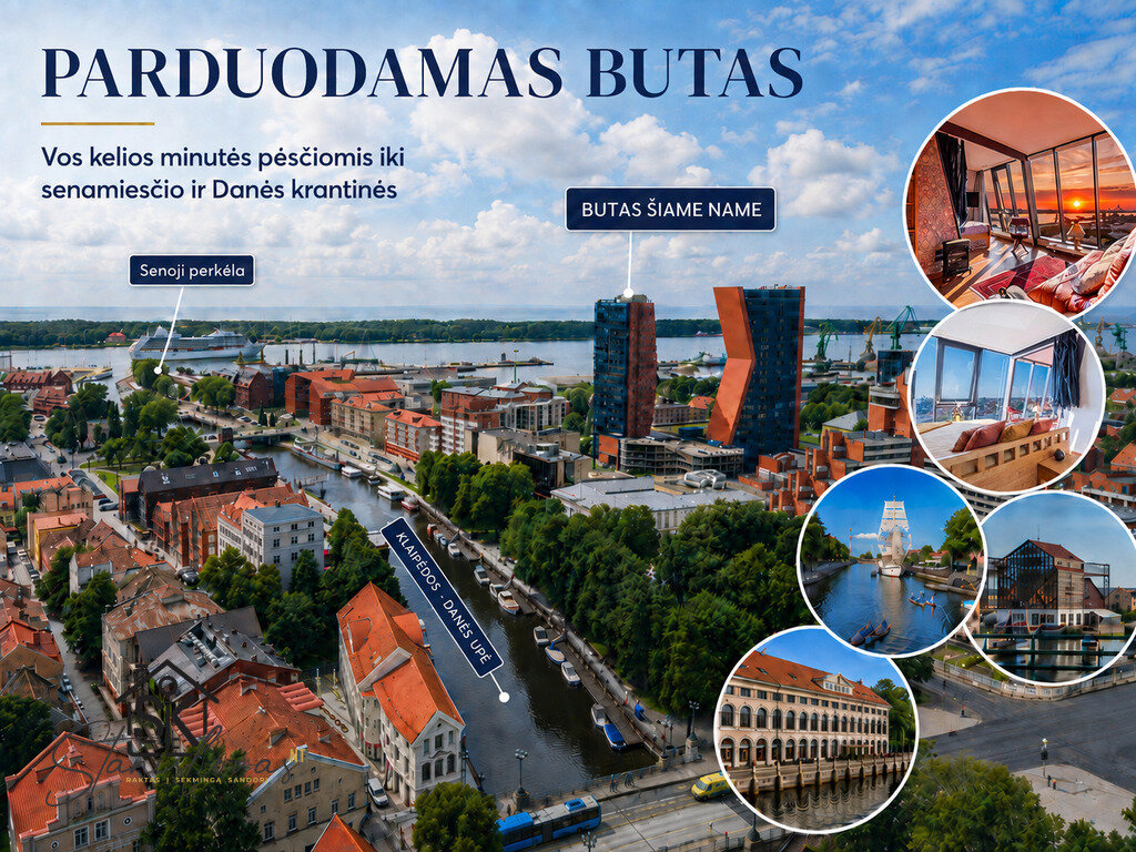 Naujojo Sodo g., Klaipėda, 3 kamb. – nuotrauka 1