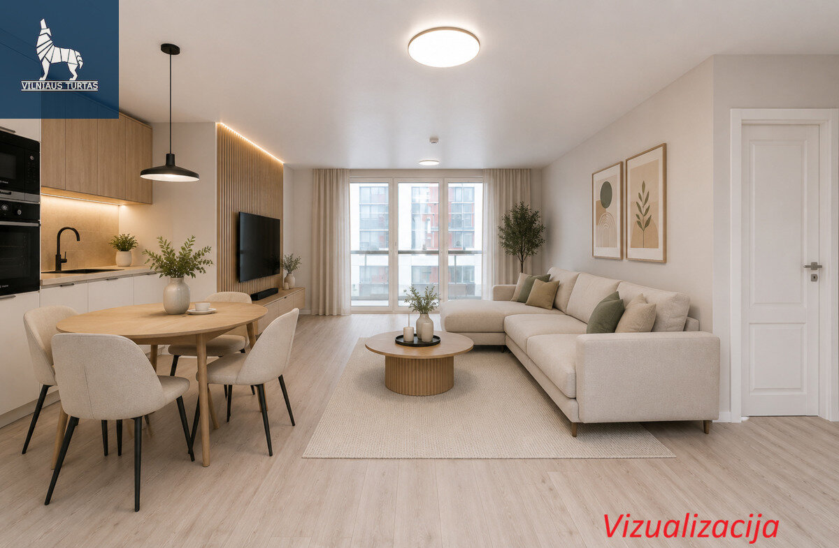 Daugėliškio g., Šnipiškės, Vilnius, 3 kamb. – nuotrauka 1