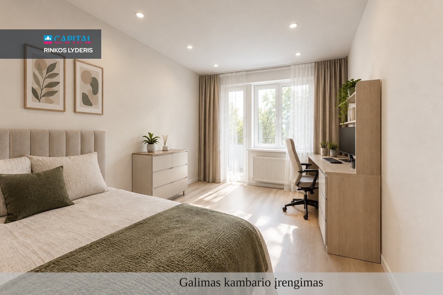 Karoliniškės, Vilnius, 1 kamb. – image 3