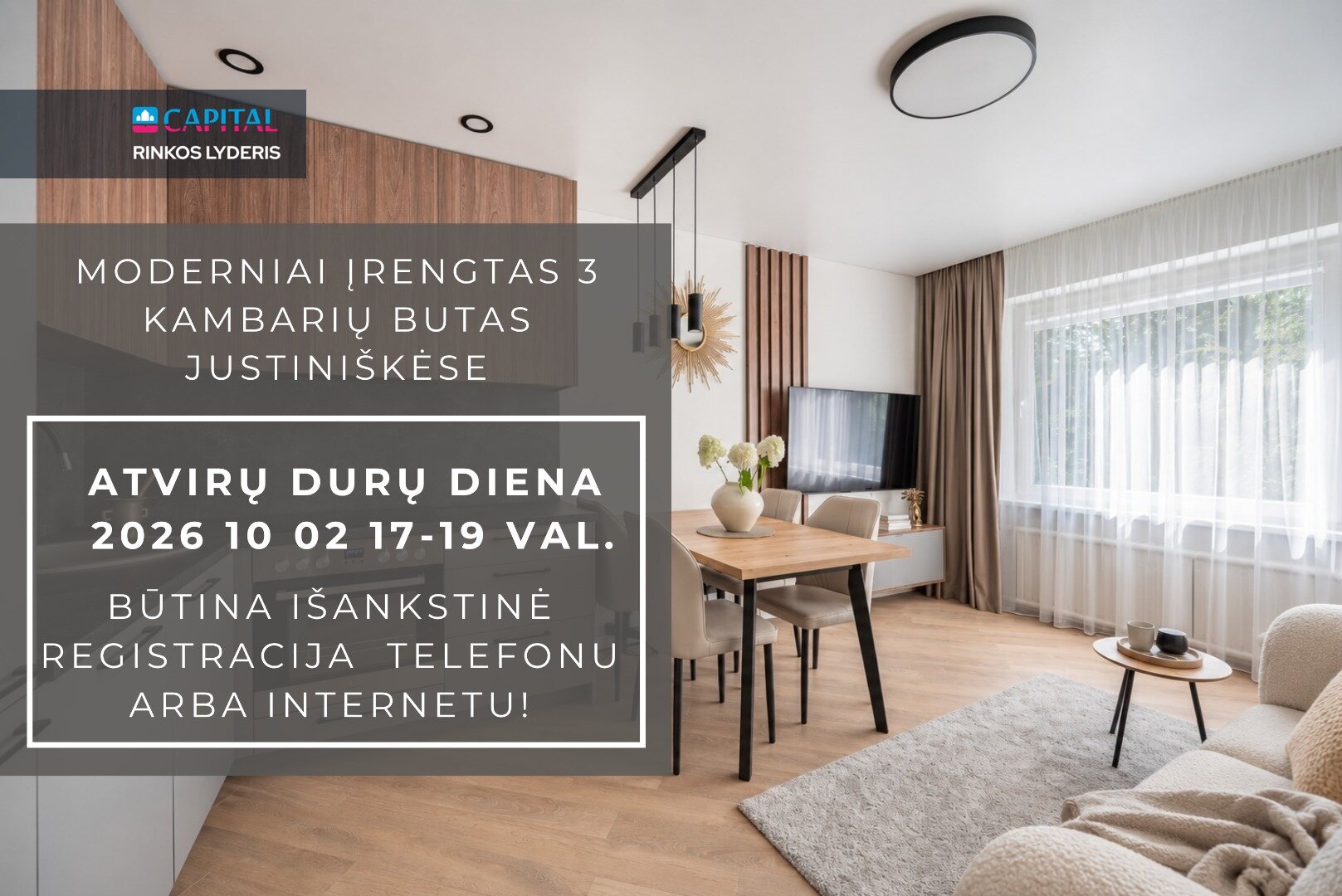 Justiniškės, Vilnius, 3 kamb. – image 3