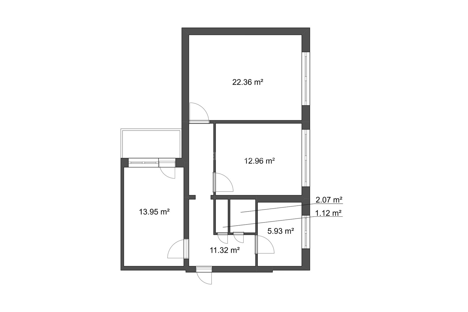 Savanorių pr., Naujamiestis, Vilnius, 3 kamb. – nuotrauka 4