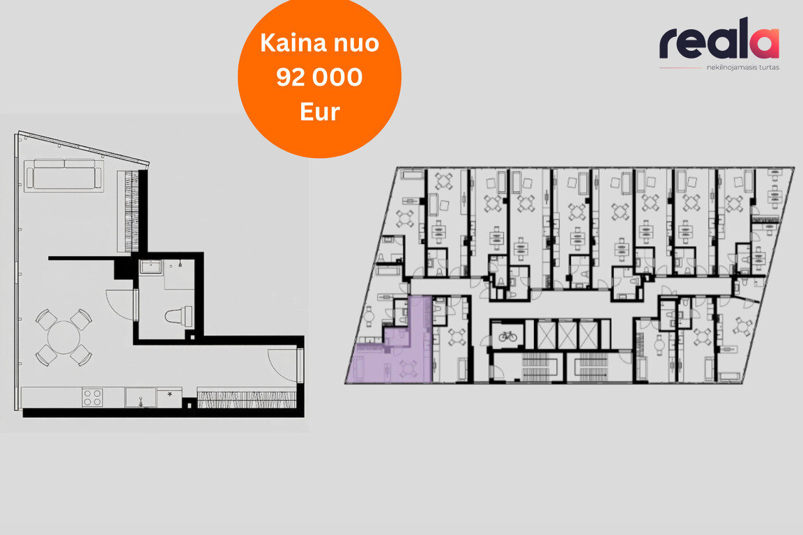 Mėnulio g., Karoliniškės, Vilnius, 2 kamb. – nuotrauka 4