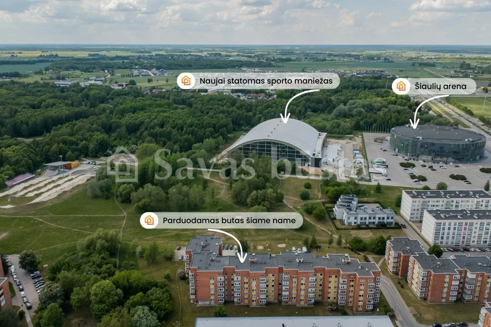 Paukščių tak. 15, Žaliūkiai, Šiauliai, 2 kamb. – nuotrauka 3