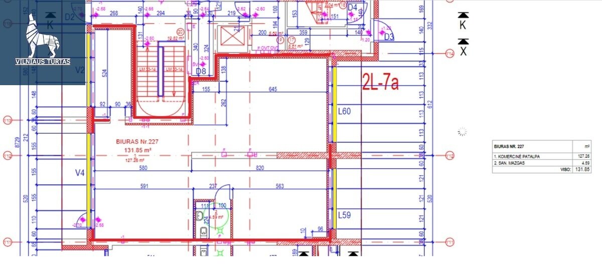 Parduodamos Biuro patalpos Vilniuje, Šnipiškėse – nuotrauka 3