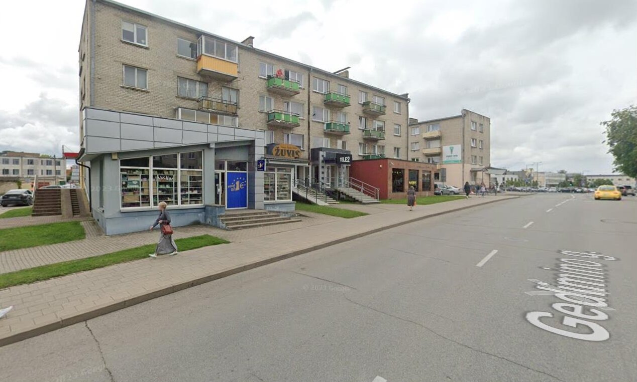 Parduodamos Prekybos ir paslaugų patalpos Radviliškio rajono sav., Radviliškyje, Gedimino g. – nuotrauka 1