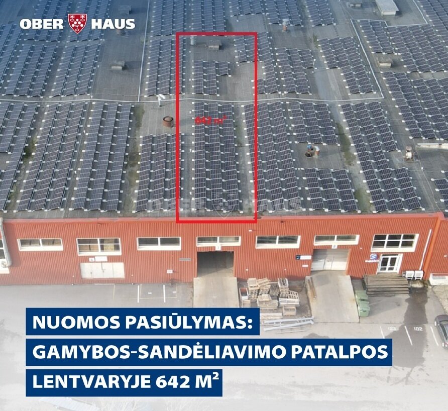 Gamybos ir sandėliavimo Patalpų nuoma Trakų rajono sav., Lentvaryje, Klevų al. – nuotrauka 3