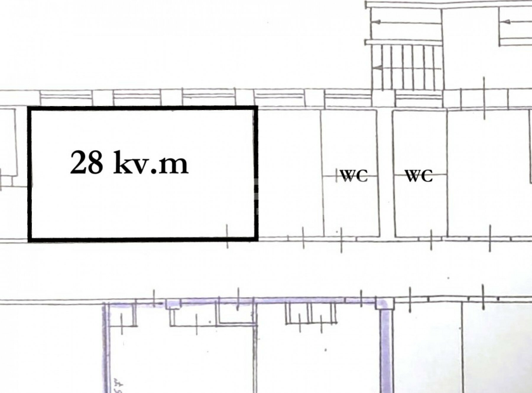 Для бюро Помещения в аренду Šiauliuose, Centre, Tilžės g. – изображение 2