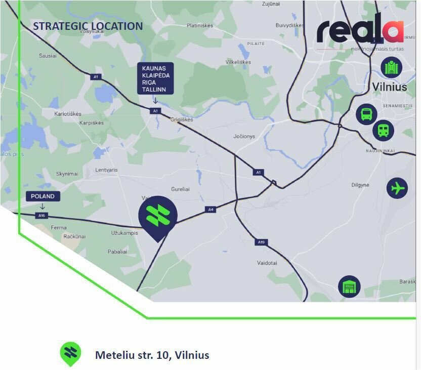 Office / Manufacture and storage / Storage Premises for rent Vilniuje, Paneriuose, Metelių g. – image 6