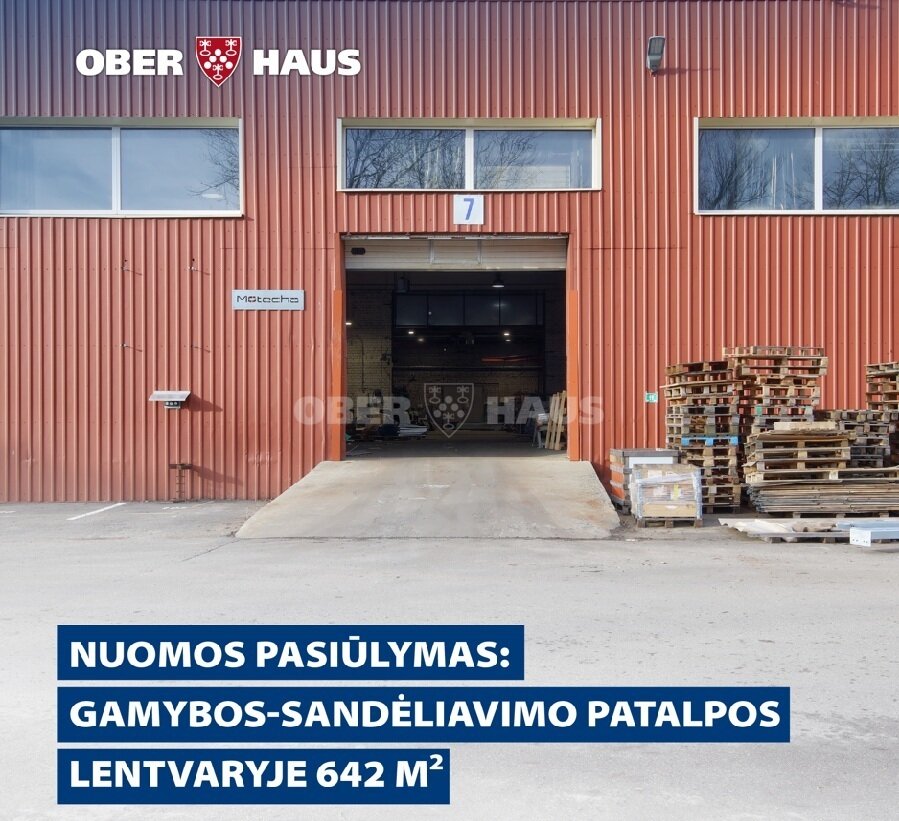 Gamybos ir sandėliavimo Patalpų nuoma Trakų rajono sav., Lentvaryje, Klevų al. – nuotrauka 5