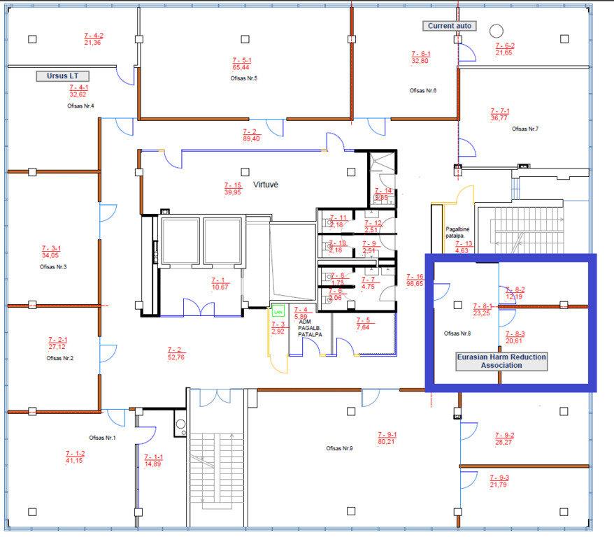 Office Premises for rent Vilniuje, Pašilaičiuose, Perkūnkiemio g. – image 6