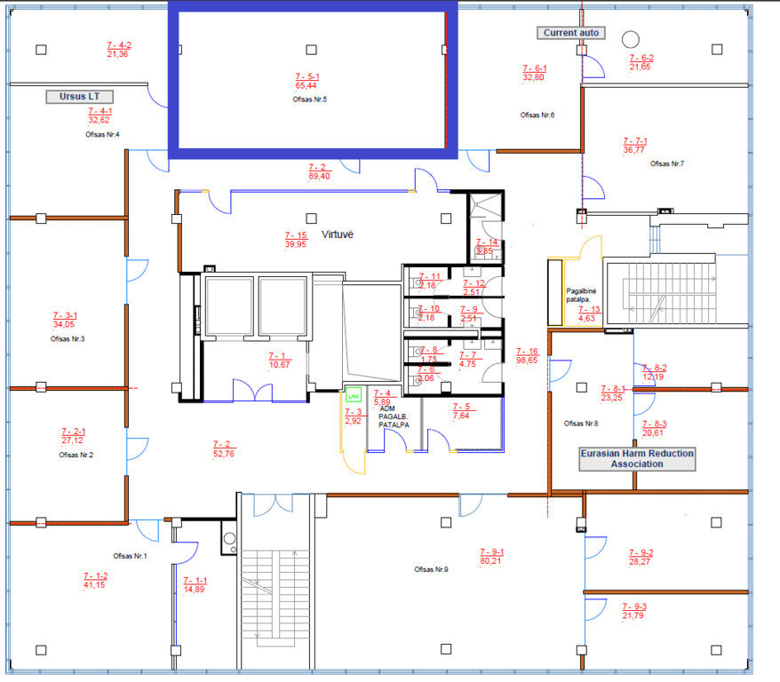 Office Premises for rent Vilniuje, Pašilaičiuose, Perkūnkiemio g. – image 6