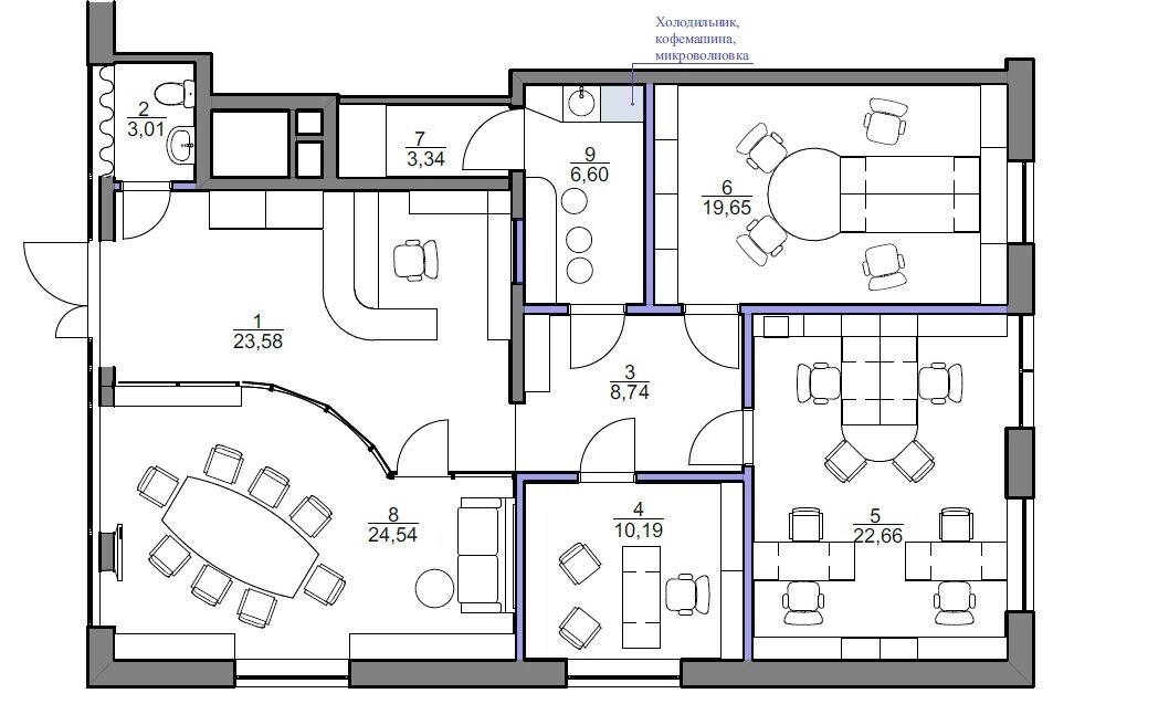 Office / Other Premises for rent Vilniuje, Naujamiestyje, Savanorių pr. – image 5