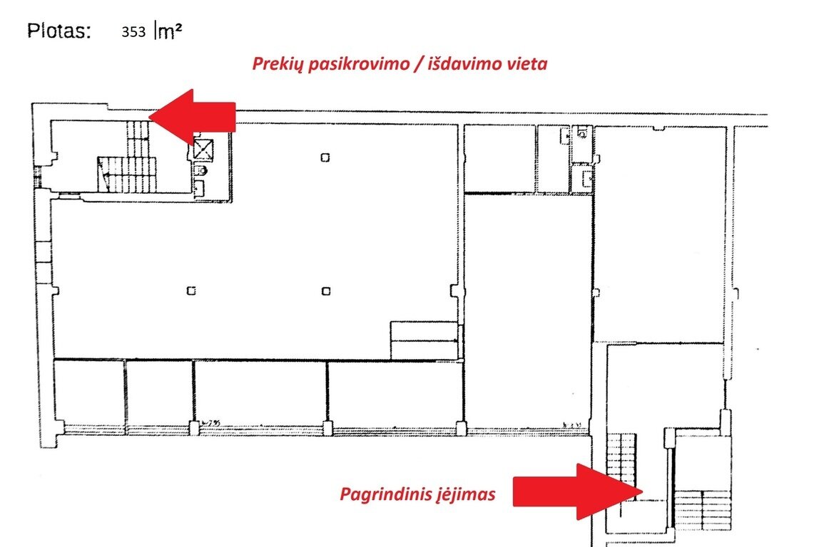 Office / Commercial/service / Other Premises for rent Vilniuje, Naujamiestyje, Smolensko g. – image 3
