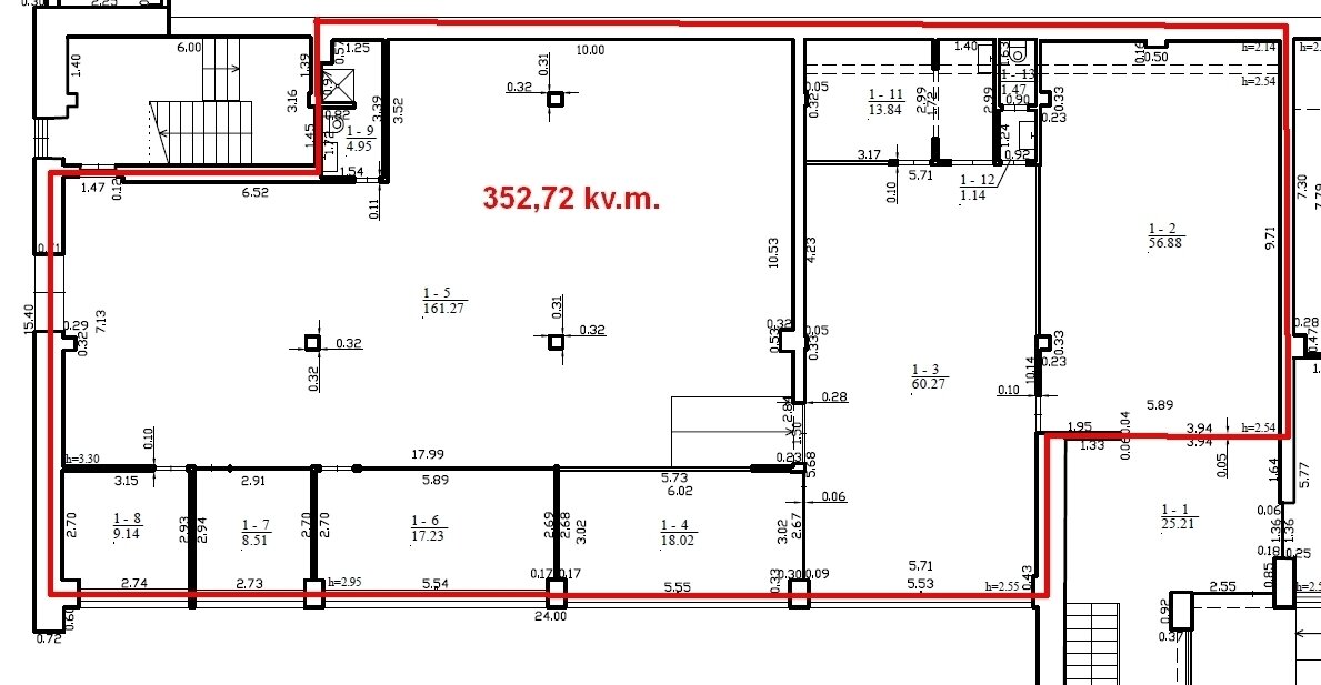 Office / Commercial/service / Other Premises for rent Vilniuje, Naujamiestyje, Smolensko g. – image 4