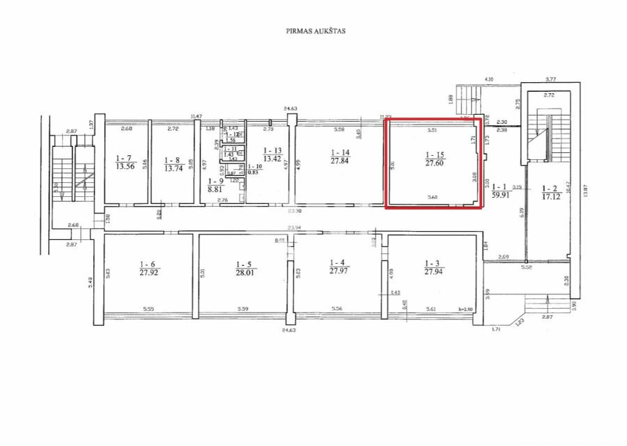 Office / Commercial/service Premises for rent Klaipėdoje, Centre, Liepų g. – image 5