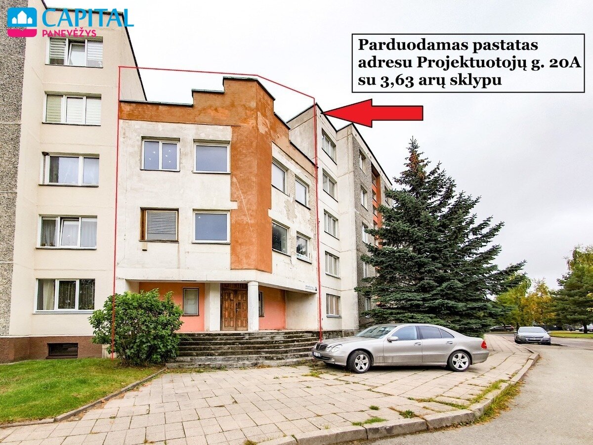 Parduodamos Biuro / Kita patalpos Panevėžyje, Kniaudiškiuose, Projektuotojų g.