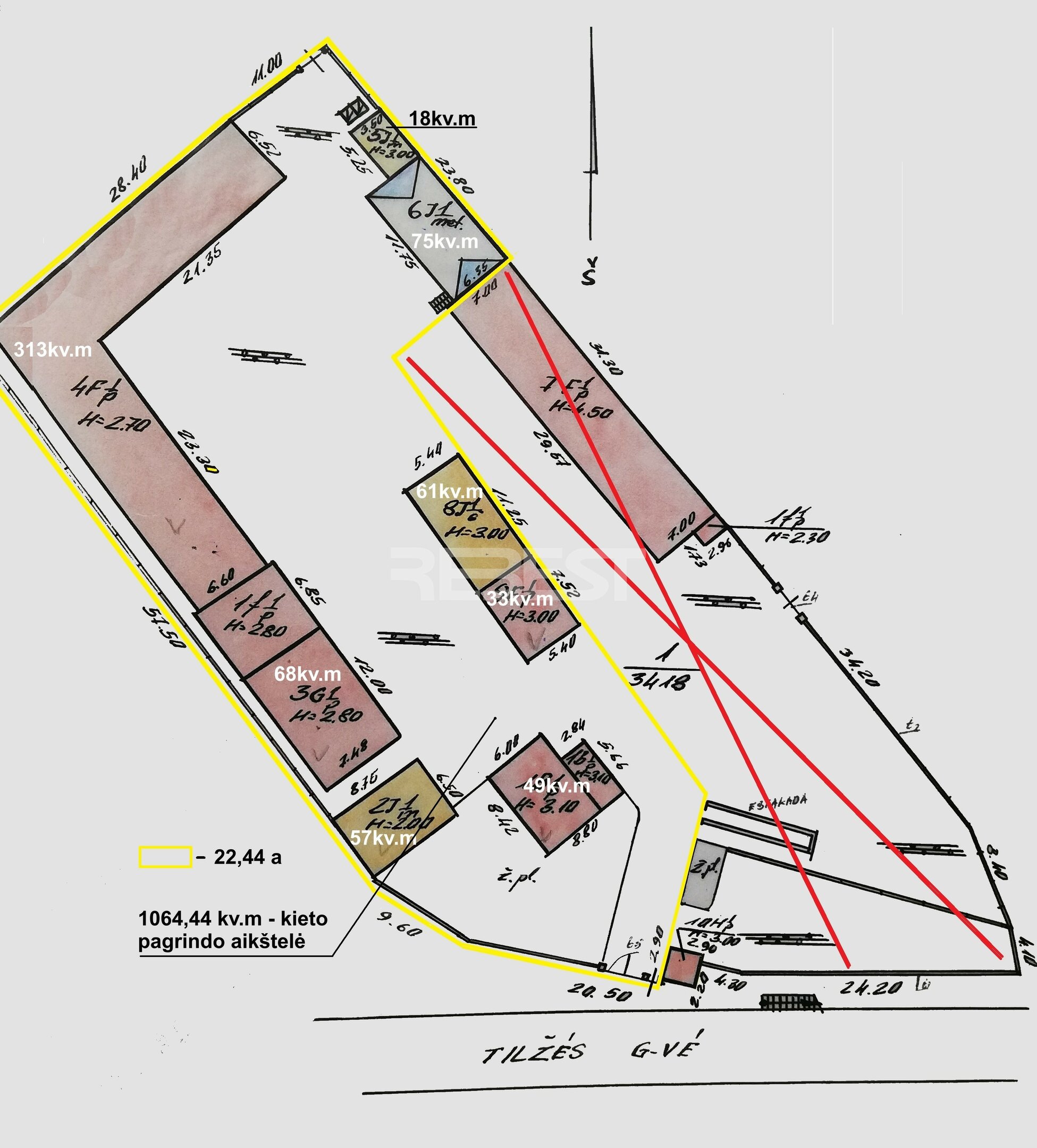 Parduodamos Maitinimo patalpos Šiauliuose, Centre, Verdulių g.