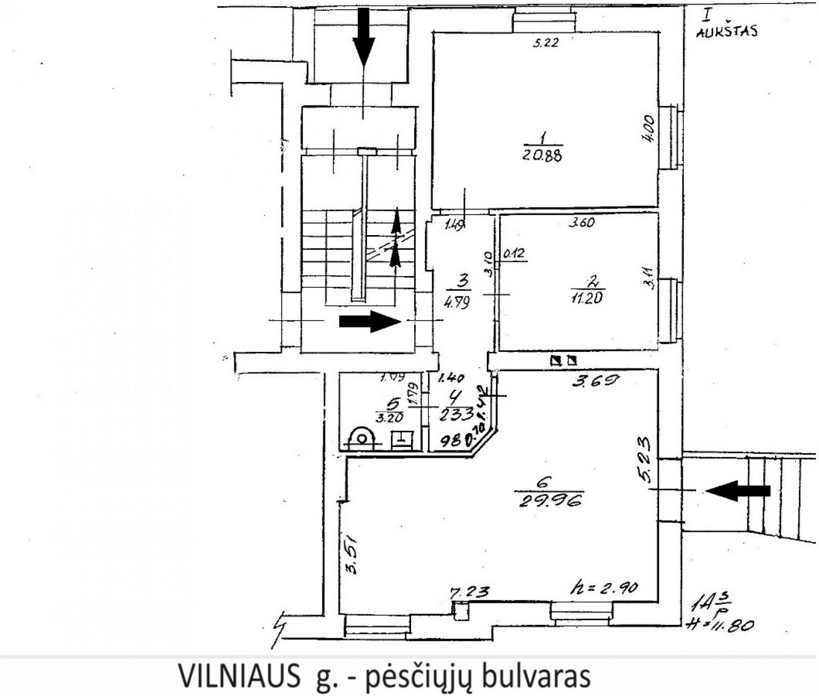 Для бюро Помещения в аренду Šiauliuose, Centre, Vilniaus g. – изображение 5