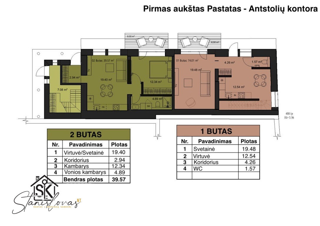 For sale Office / Other premises Šilutės rajono sav., Šilutėje, M. Jankaus g. – image 6