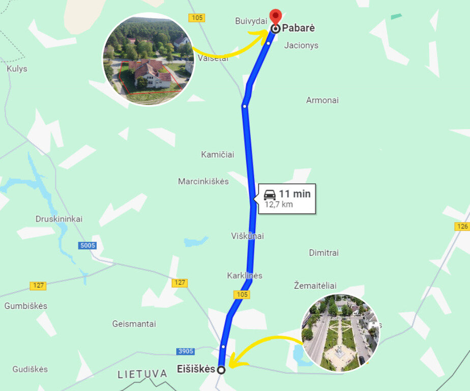 Parduodamos patalpos Šalčininkų rajono sav., Pabarėje – nuotrauka 3