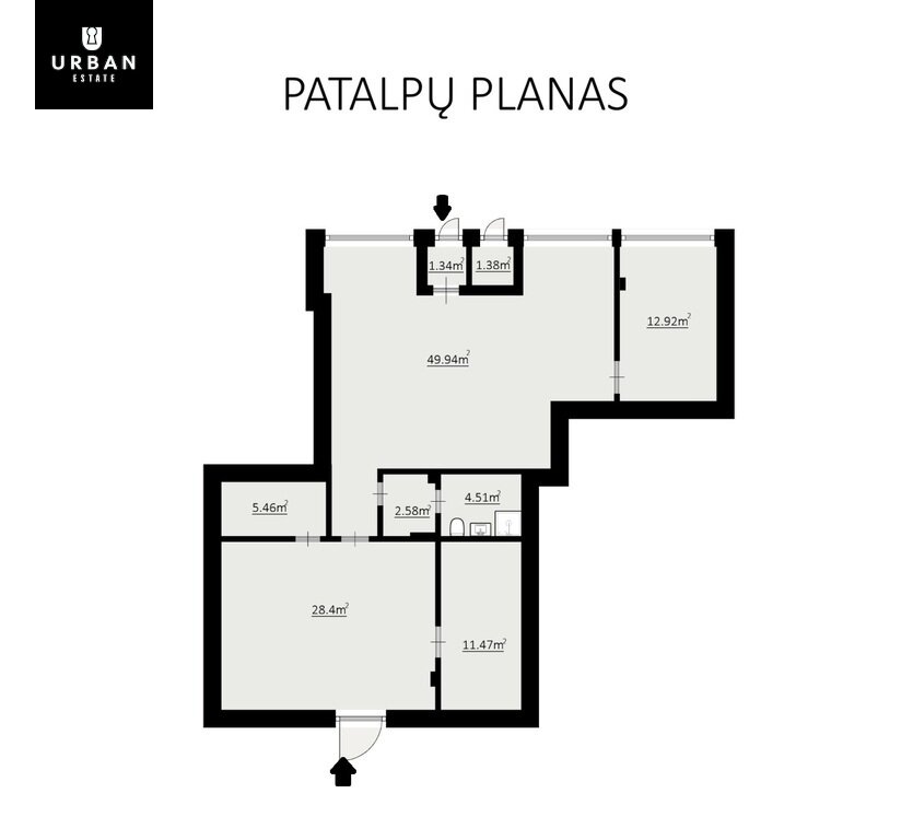Parduodamos Biuro / Prekybos ir paslaugų patalpos Vilniuje, Žirmūnuose, Žirmūnų g. – nuotrauka 3
