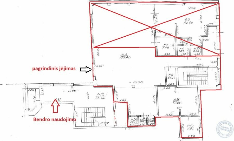 Prekybos ir paslaugų Patalpų nuoma Klaipėdoje, Laukininkuose, Vingio g. – nuotrauka 2
