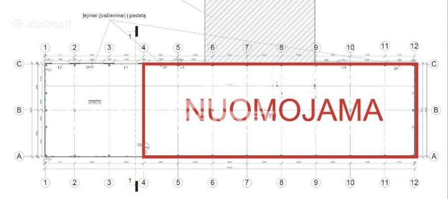 Sandėliavimo / Gamybos ir sandėliavimo / Kita Patalpų nuoma Klaipėdoje, Debrecene, Šilutės pl. – nuotrauka 5