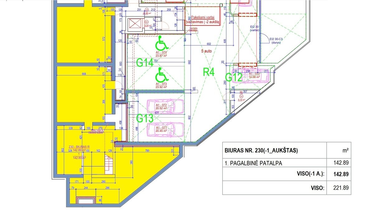 Parduodamos Biuro patalpos Vilniuje, Šnipiškėse, Kernavės g. – nuotrauka 4