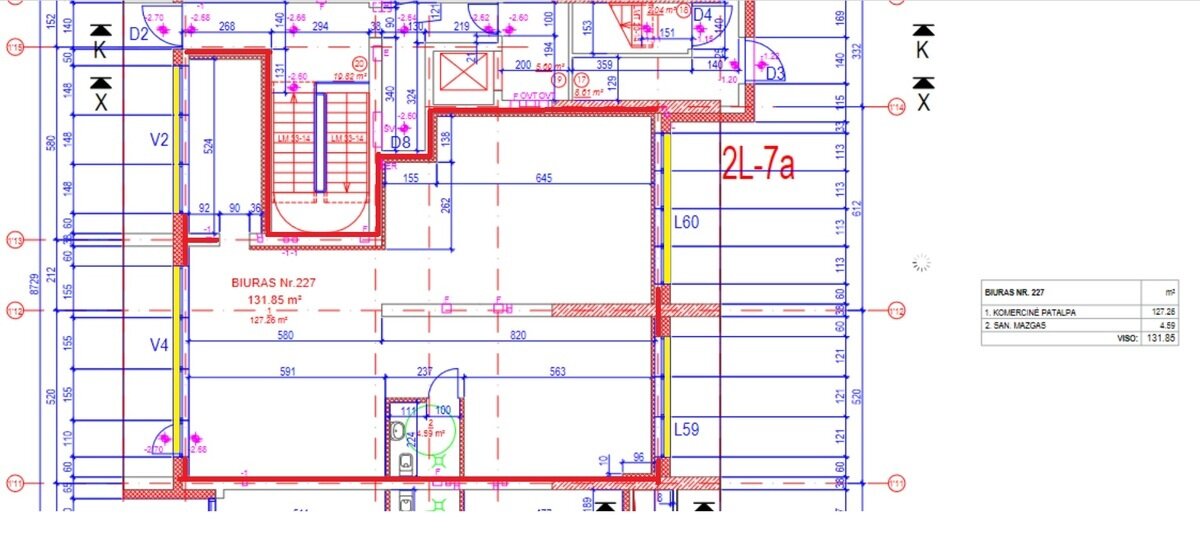 Parduodamos Biuro patalpos Vilniuje, Šnipiškėse, Kernavės g. – nuotrauka 3