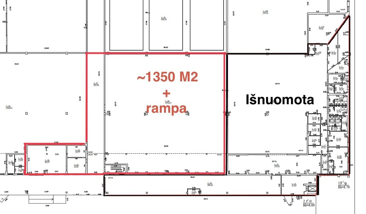 Biuro / Sandėliavimo / Prekybos ir paslaugų Patalpų nuoma Vilniuje, Naujininkuose, Metalo g. – nuotrauka 4