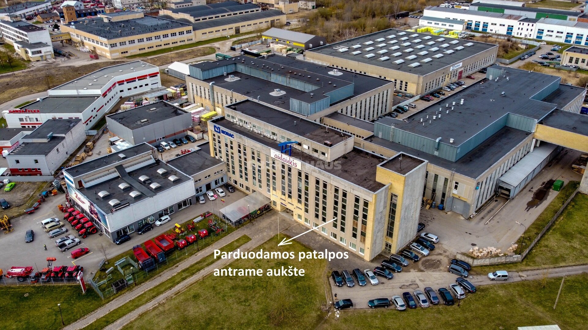 Parduodamos Gamybos ir sandėliavimo patalpos Panevėžyje, Centre, Pramonės g. – nuotrauka 2